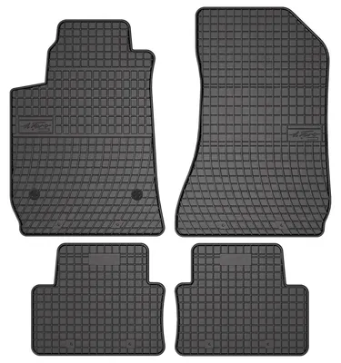 Zdjęcie produktu dla Dywaniki gumowe do Alfa Romeo 159 2006-2011 (sedan/kombi) – 4 szt., czarne, dopasowane – Wielganizator SolidPRO