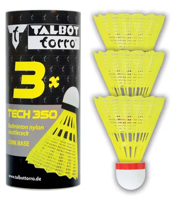 Obrázok produktu pre TALBOT torro 479111 Badmintonball Tech 350 fast gelb/rot