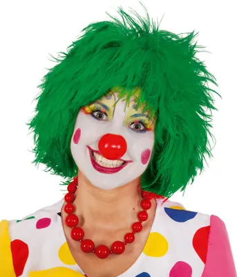 Produktbild von Perücke Clown grün
