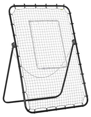 Obrázek produktu pro Odrazová síť pro fotbal – nastavitelné tréninkové branky | Barva: černá | Rozměry: 73 x 123 x 178,5 cm