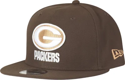 Produktbild von New Era 9Fifty Snapback Cap - WALNUT Green Bay Packers braun