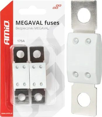 Obrázek produktu pro Automobilové pojistky MEGAVAL MTA 175A 2 kusy Amio-03466