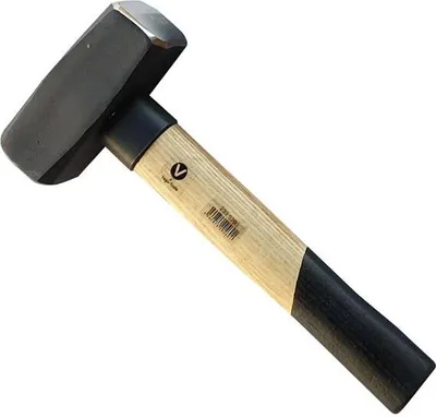 Produktbild von Fäustelhammer Vorschlaghammer Hammer 1250g Schlosserhammer Stielschutzkragen