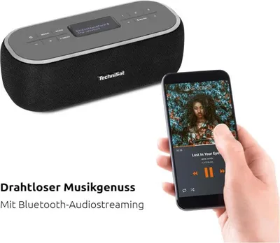 Image de TechniSat VIOLA BT 1 | Haut-parleur portable Bluetooth avec FM, DAB+, 6 W