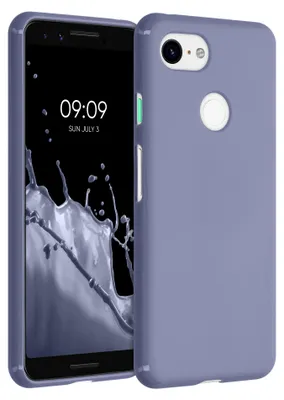 Produktbild von kwmobile Handyhülle für Google Pixel 3 Hülle - TPU Case - Kabelloses Laden - Schutzhülle Cover in Lavendelgrau