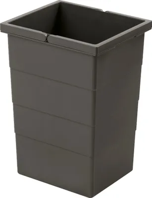 Produktbild von Hailo Inneneimer 1138999 dunkelgrau 13 Liter 207 x 242 x 350 mm