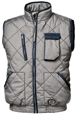 Productafbeelding van Sir Safety DARWIN werkjas voor heren, gevoerd, ademend, 65% polyester, 35% katoen, maat M, duivengrijs