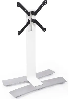 Image de Pied tv pour écran 30' à 55' blanc - Erard - 39020 -
