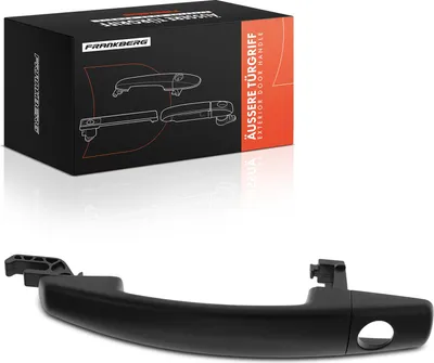 Image de Frankberg : 1 poignée de porte extérieure avant droite pour Opel Corsa E X15, année de fabrication à partir de 2014