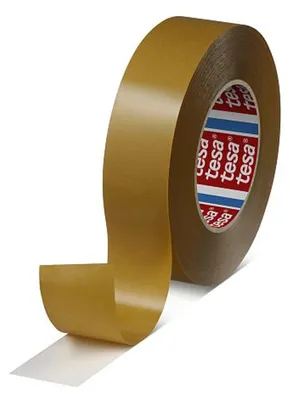 Produktbild von tesafix 4962, doppelseitiges Klebeband, Premium Vliesband, transparent 25 mm x 50 m