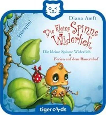 Produktbild von tigercard - Die kleine Spinne Widerlich - Zwei Geschichten (Die kleine Spinne Widerlich & Ferien auf dem Bauernhof)