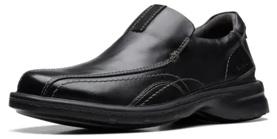 Obrázok produktu pre Pánske papuče Clarks Gessler Step, čierna koža, veľkosť 41,5 EU