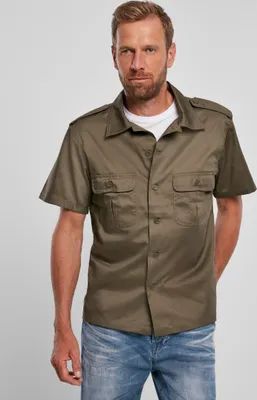 Image de Brandit US Shirt Short Sleeve olive, XXL
