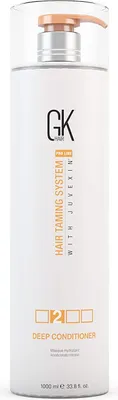 Produktbild von GK HAIR Global Keratin Deep Conditioner Masque (33.8 fl oz/1000 ml) Intensiv feuchtigkeitsspendende Reparaturmaske für trockenes, geschädigtes, farbbehandeltes und krauses Haar