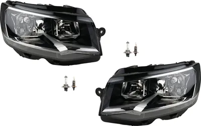 Produktbild von Johns, Scheinwerfer Halogen passend für VW Transporter Set T6 2015 mit H7 Li Re mit TFL 7E1941005 7E1941005A 7E1941005D 7E1941005E 7E1941005F 7E194100