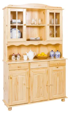 Produktbild von Inter Link Buffet Toscana Landhaus 5 türen 3 schubladen Kiefer massiv natur lackiert