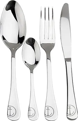 Immagine prodotto di Plastimo Set di posate Anchor Line Argento Argento Taglia Unica
