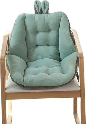 Obrázek produktu pro Polštář na židli s polštářem z paměťové pěny All-in-One Soft Portable Seat Cushion Lazy Sofa pro domácí kancelářské židle, zelená