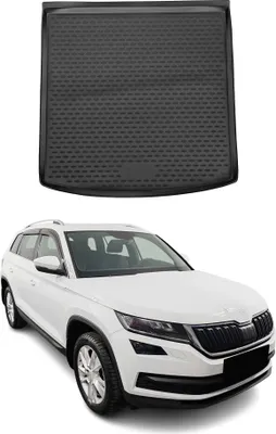Immagine prodotto di Tappetino per bagagliaio per Skoda Kodiaq 2016-2021 5 posti in gomma TPE