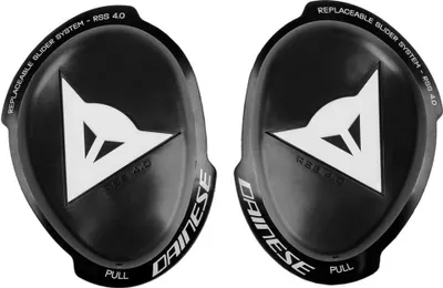 Productafbeelding van Dainese RSS 4.0 Volledige Set Knieschuurplaten, Zwart, Zwart, One Size