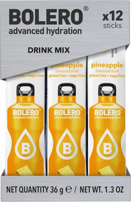 Produktbild von Bolero Drink Sticks Getränkepulver, 12 x 3 g Sachets