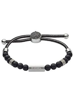 Immagine prodotto di Bracciali Diesel Collezione Argento Perline - uomo