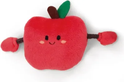 Produktbild von Nici Mini Mag Apple Teddybär 6 Cm Rot  Rot One Size