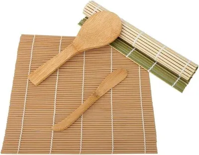 Produktbild von Bambooeimer und Holzlöffel, handgefertigt