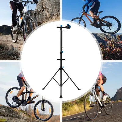 Produktbild von Fahrradständer 30kg Fahrrad Montageständer 360° Fahrradreparaturständer Reparaturständer klappbar