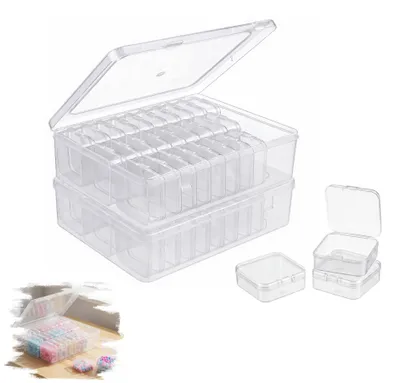 Immagine prodotto di Omgoods - Set di 62 contenitori per piccoli oggetti