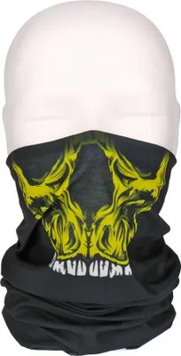 Produktbild von GEORGES Multifunktionstuch Halstuch Sturmhaube Bandana - Design: Yellow Skull