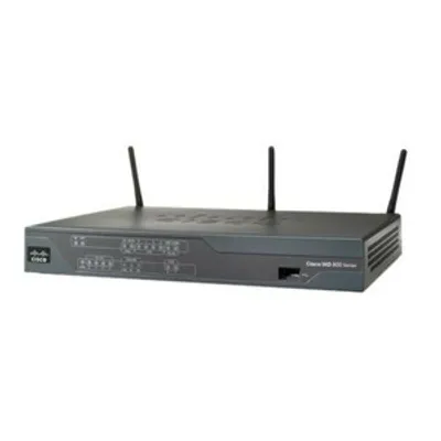 Produktbild von Cisco IAD881, WPA, WPA-AES, Fast Ethernet, Grau, Ethernet (RJ-45), IEEE 802.11b, IEEE 802.11g, IEEE 802.11n, HSRP, RIP-1, RIP-2