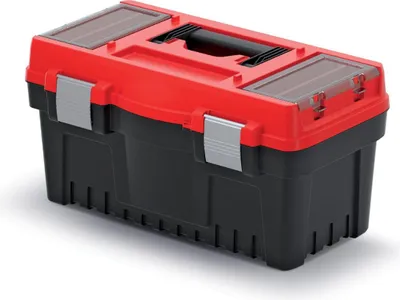 Produktbild von Kistenberg, Werkzeugkiste, Evo 50, KEV5025AL, ohne Inhalt, 47,6 x 26 x 25,6 cm