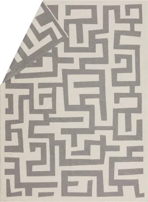 Produktbild von Flanelldecke Labyrinth Farbe Natur 140x200cm von David Fussenegger