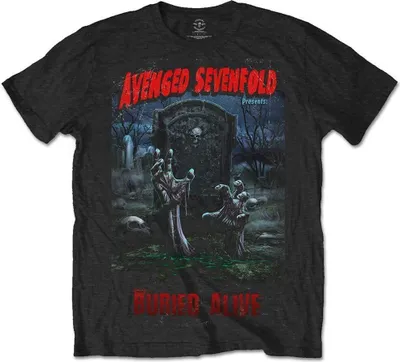 Obrázek produktu pro Avenged Sevenfold Buried Alive Tour 2012 Black XL Tričko