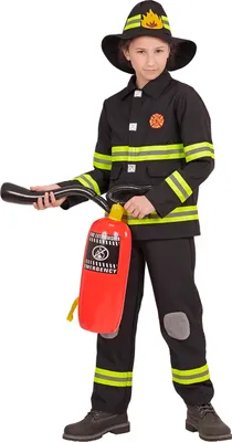 Produktbild von "FEUERWEHRMANN" (Oberteil, Hose, Helm) - Größe: 116 cm / 4-5 Years