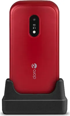 Immagine prodotto di DORO 6040 - Telefono fisso - Dual SIM - - 320 x 240 pixel - fotocamera posteriore 2 MP - rosso