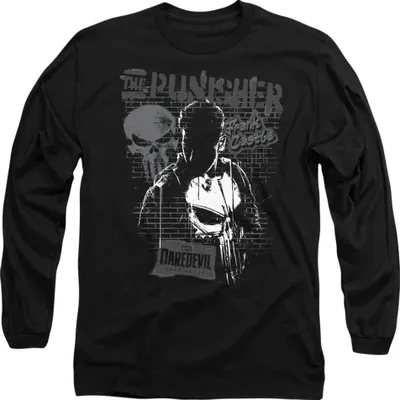 Immagine prodotto di Daredevil - Maglietta "Born Again" per uomo/donna Unisex, manica lunga TV21728 (XXL) (Nero)