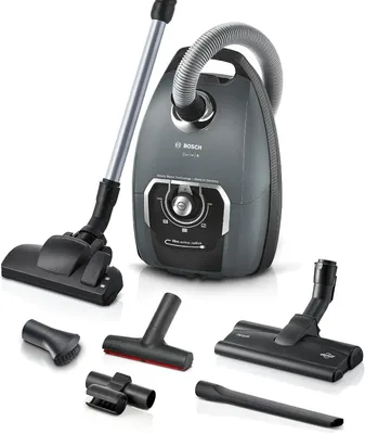 Produktbild von Bosch BGL75X1PRQ Staubsauger, Bodenstaubsauger mit Staubbeutel, Farbe: Grau