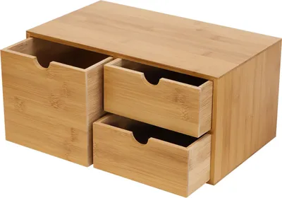 Produktbild von Organizer na biurko Pojemnik bambusowy na biurko