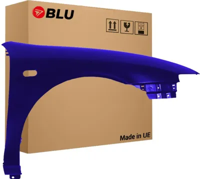 Obrázek produktu pro BLU Blatník náhrada pro Seat Toledo II 2 LB5N Pravý Modrý IndigoBlau | 1999-2004 | Přední | Lakovaný | Připravený k montáži | Pozink