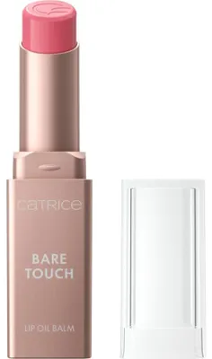 Productafbeelding van CATRICE Bare Touch Lip Oil Balm, Lippenbalsem, Roze, Voor dames, Geschikt voor alle huidtypes, Bevat hyaluronzuur, Hydraterend, Verzachtend