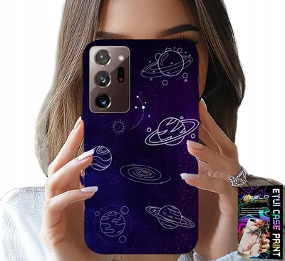 Image de Étui Pour Samsung Note 20 Ultra - Cosmos Planets Stars Galaxy Designs