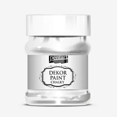 Immagine prodotto di PENTART Pittura decorativa gessosa, 230 ml, bianco crema