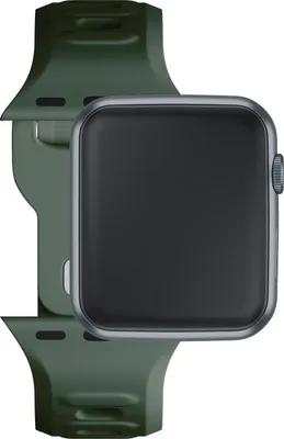 Produktbild von 3MK 5903108565592, Uhrenarmband, Apple, Watch series 1/2/3/4/5/6/7/8/9/SE/Ultra, Silikon, Edelstahl, 38/40/41 mm, Box