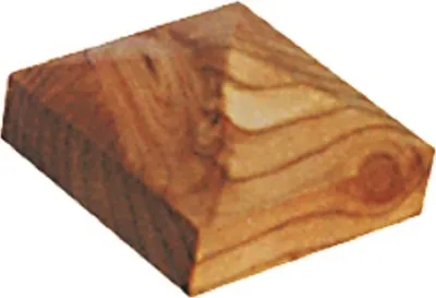 Produktbild von Pfostenkappe Pyramide Kappe für Pfosten aus Lärchenolz Größe: 90x90 mm