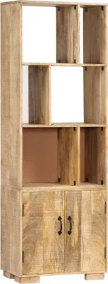 Obrázek produktu pro The Living Store Regál 60 x 35 x 180 cm z masivního dřeva Mango