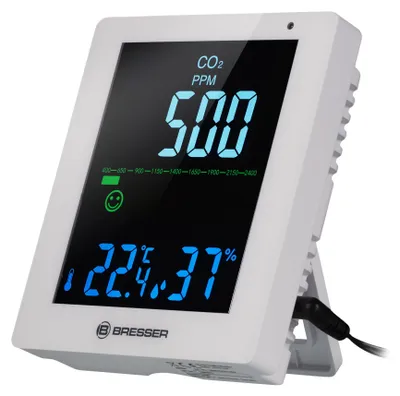 Productafbeelding van Bresser CO²-luchtkwaliteitsmeter, wit