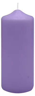 Produktbild von Spitzkopf Stumpen Kerzen Veilchen 12 x Ø 8 cm, 6 Stück
