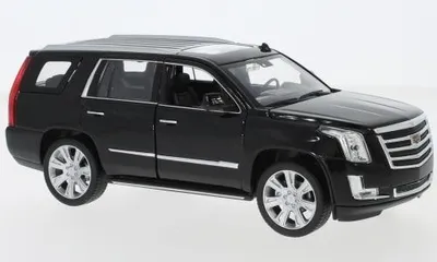 Produktbild von Welly WEL24084BLACK - 1/24 / Cadillac Escalade, schwarz, 2017 - Neu